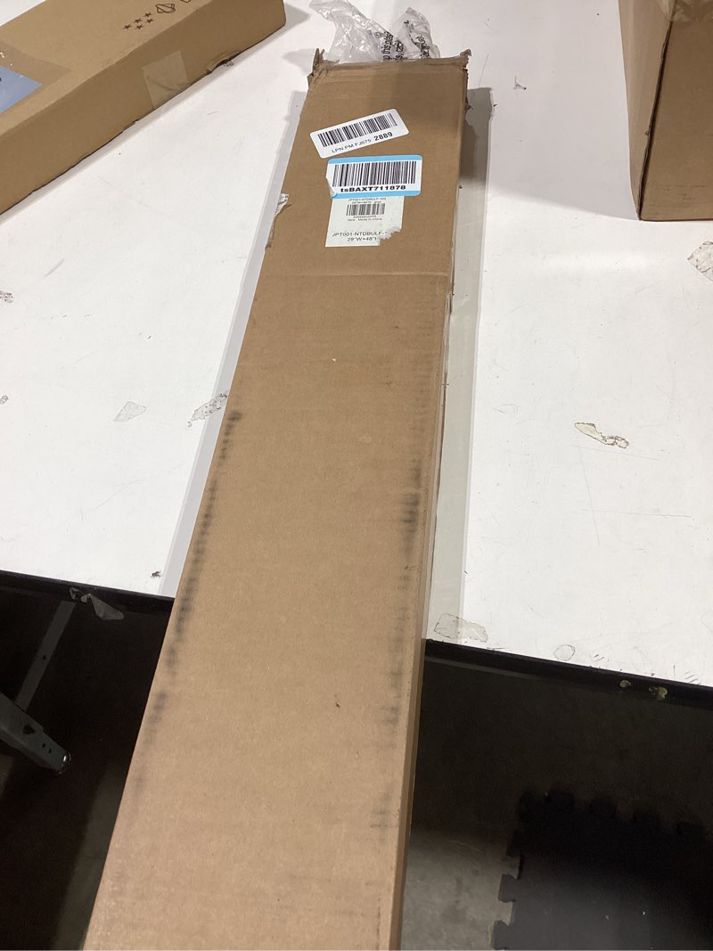 Condition photo showing Good Condition for lazblinds no tools no drill cordless cellular shades, top down bottom up (tdbu) honeycomb shades for home, light filtering thermal insulation blinds for windows, 21" w x 48" h, grey light filtering - grey 21" w x 48" h