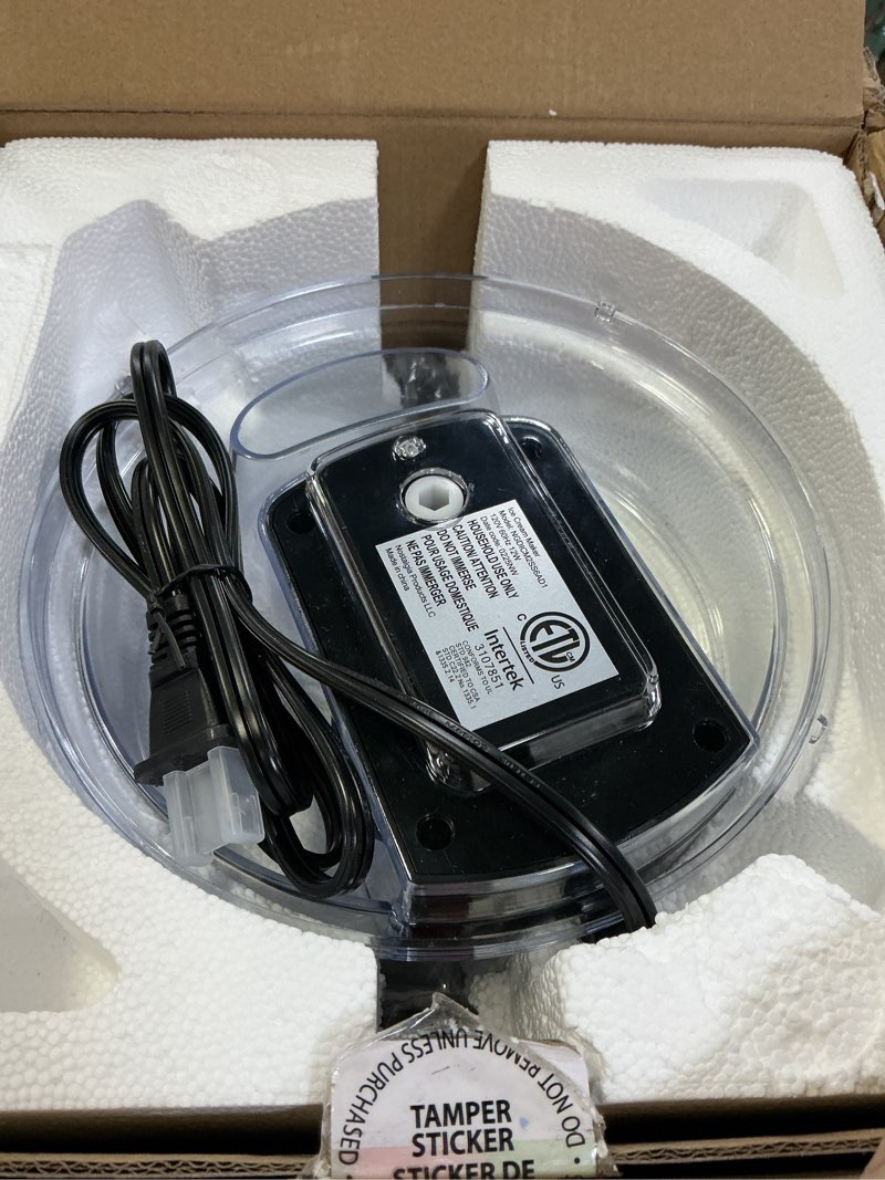 Condition photo showing Good Condition for nostalgia 2-quart electric ice cream maker – make homemade ice cream, gelato, sorbet & frozen yogurt – no salt/ice needed, digital controls, mix-in chute & freezing gel canister – stainless steel 2 qt digital stainless black