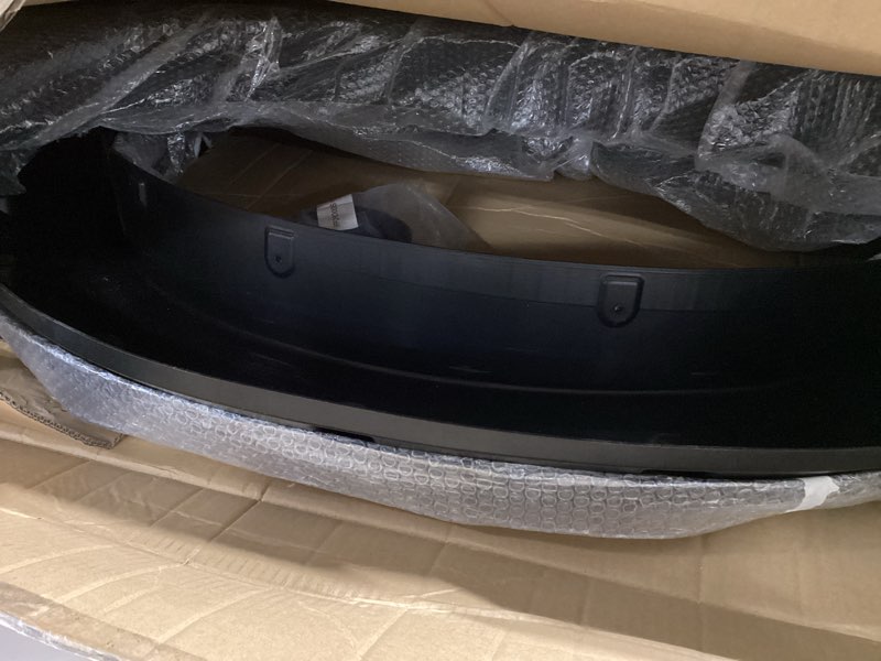 Condition photo showing As Is for yhtauto paintable fender flares w/hardware kit compatible with 2021-2024 ford f-150, not fit raptor & lightning models, pocket bolt-riveted style wheel flare cover protector, set of 4, front & rear smooth riveted style 2021-2023