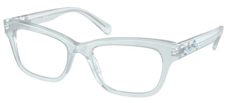 Swarovski SK2022 1024 Men's Glasses Blue Size 51 - Free Lenses - Blue Light Block Available