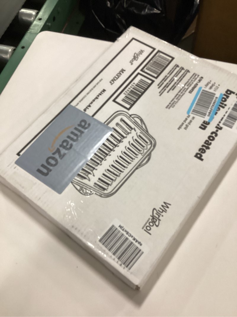 Condition photo showing New/Like New for Whirlpool 4396923 Genuine OEM Premium Broiler Pan