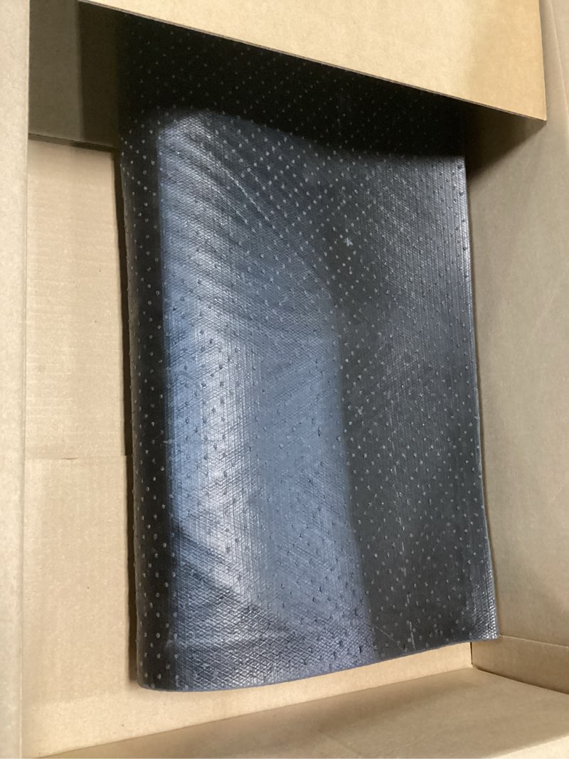 Condition photo showing Good Condition for hiyard sturdy front door mat, absorbent muddy dirt resist welcome door mats outdoor indoor, stain and fade resistant, non-slip backing entry mat low profile doormat for entryway, 36×24, blue blue 2' x 3' (rectangular)