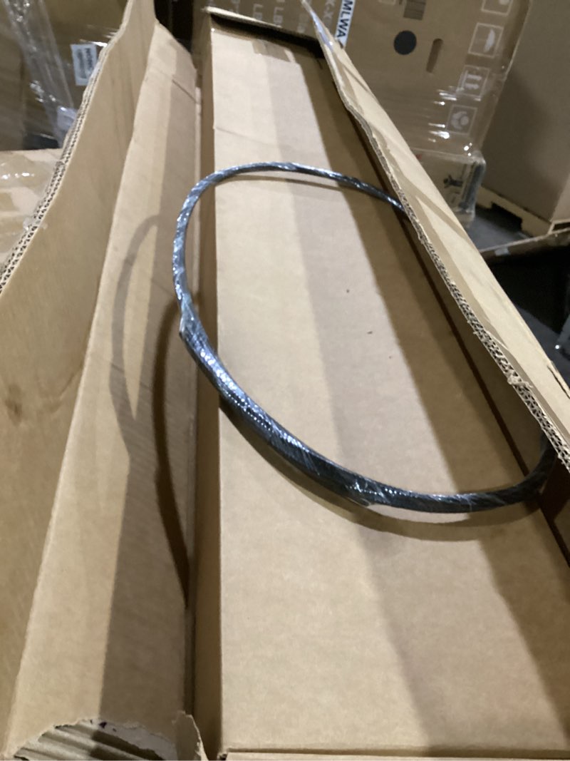 Condition photo showing Good Condition for 36" swageless 2-4ft black complete cable railing system post kit with handrail cuttable, t304 stainless steel, modular pre-cut 1/10" cable railing kit with level post easy diy for deck porch level kit-02-04ft
