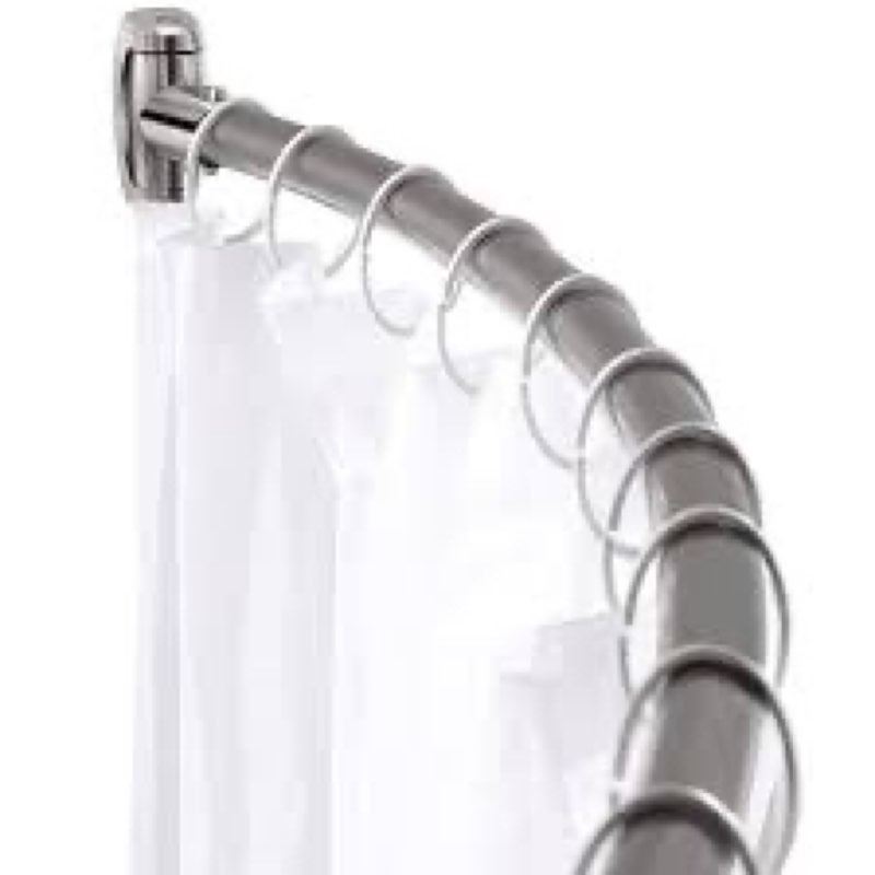 assorted curtain rods shower 