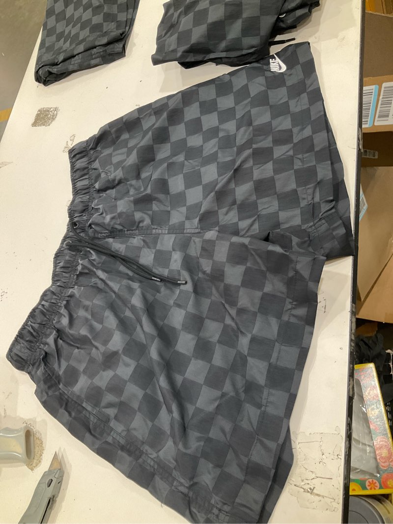 Condition photo showing Good Condition for nike club men's flow shorts, 2pcs large