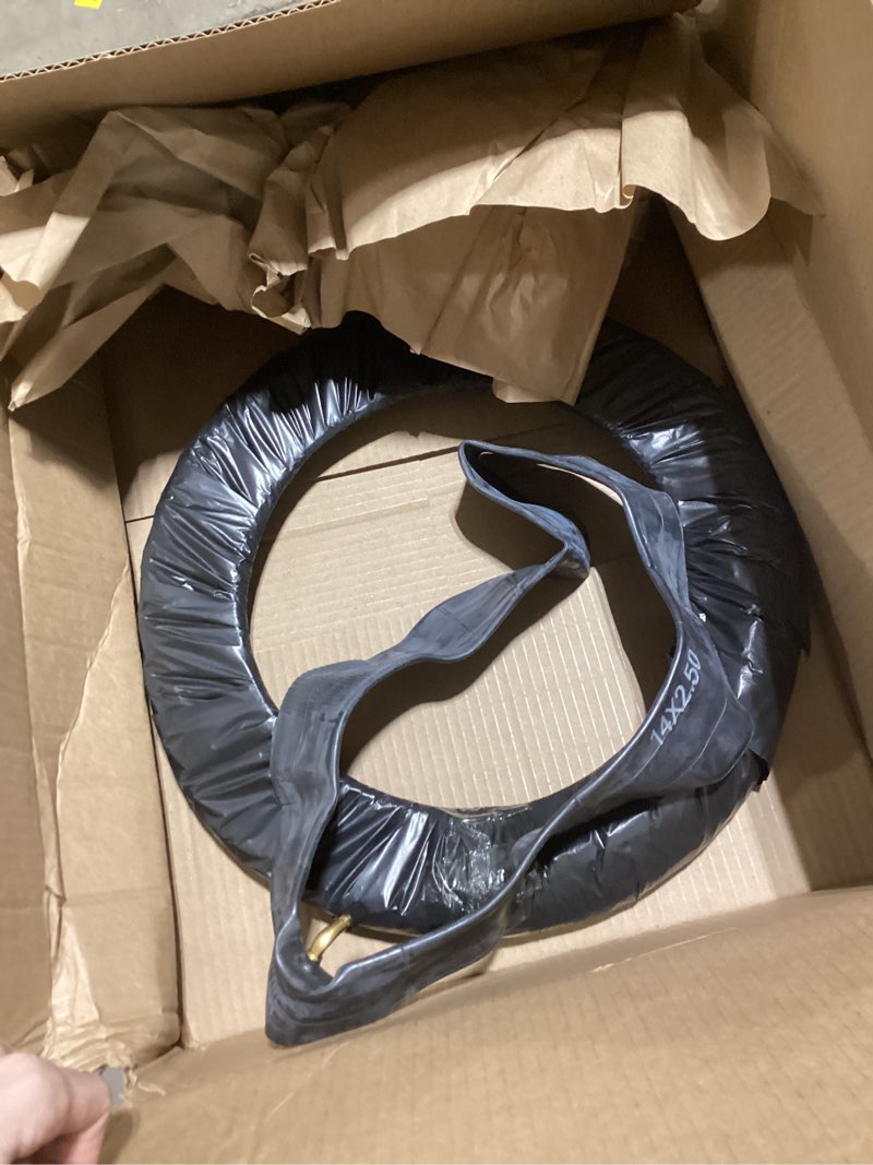 GLDYTIMES 14x2.50 Tire and Tube Set,14x2.5(64-254), Heavy Duty Tire and Tube Fits 2.50-10 60/100-10 