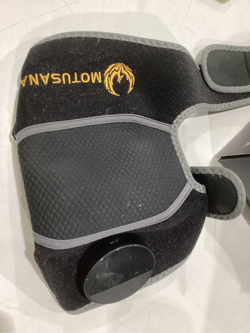 Condition photo showing Good Condition for red light therapy knee brace,knee massager with 660nm & 850nm red light therapy,rechargeable controller,heated function for body,pain relief in knee,joint,elbow,and shoulder (black)