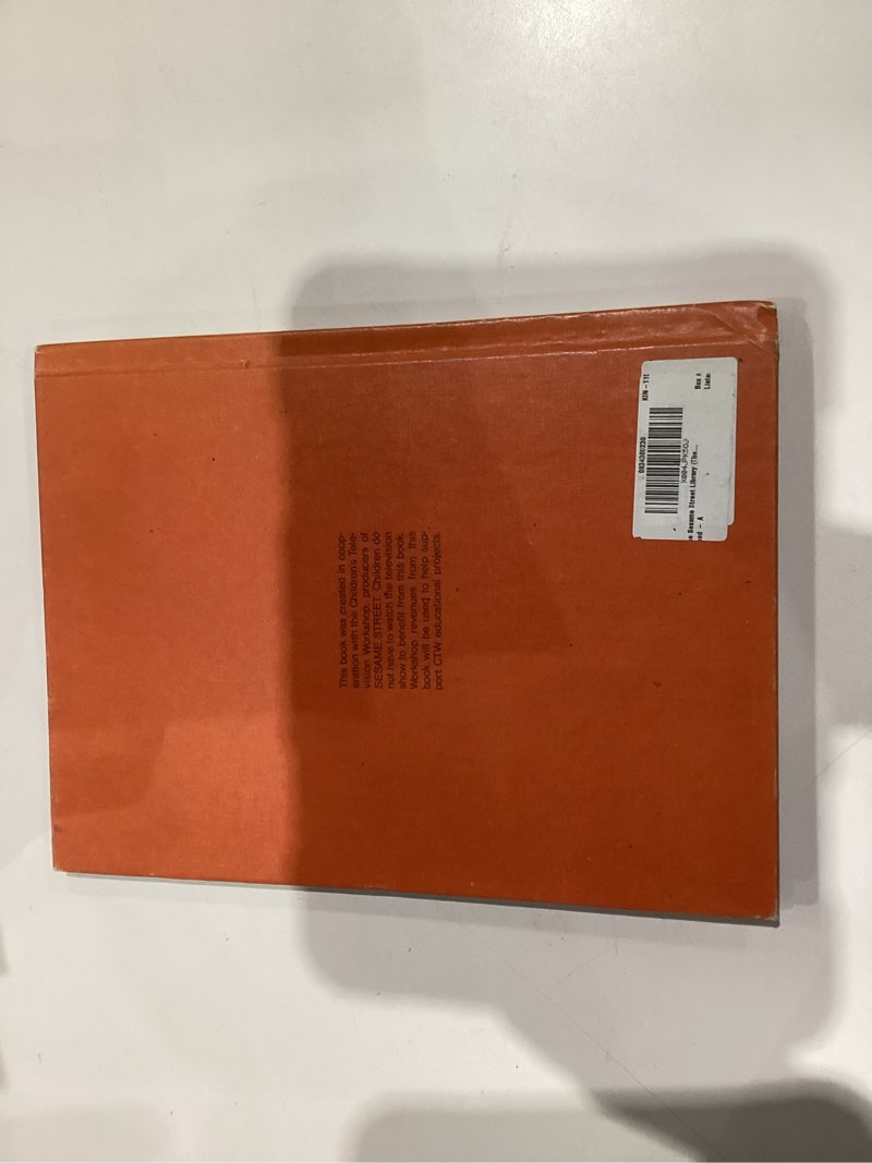 Condition photo showing As Is for The Sesame Street Library, book. Volume 15 