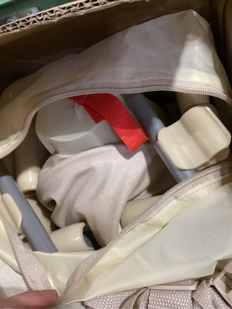 Condition photo showing Good Condition for 4 in 1 Baby Bassinet,Pack and Play,Bedside Crib Sleeper,Baby Bassinets Bedside Sleeper with Diaper Changer, Mosquito Net,Bottom Storage and Toy Bar for Newborn to Toddles (Beige)