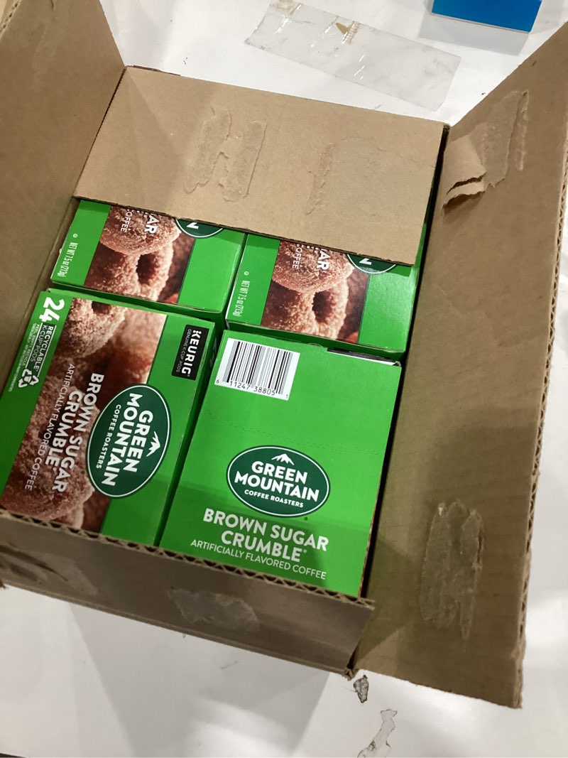 Condition photo showing Good Condition for Green Mountain Brown Sugar Crumble K-Cup Coffee Pods, 96 Count