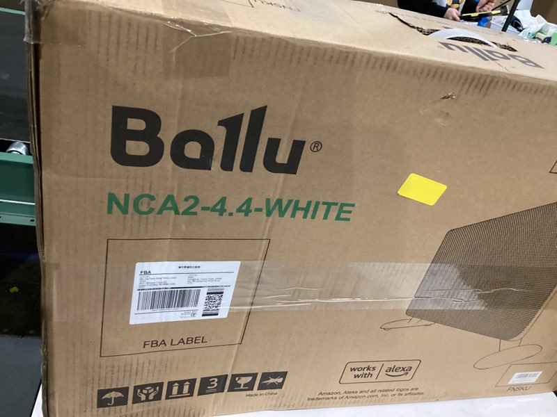 Condition photo showing New/Like New for Ballu Mica Infrared Space Heater Indoor Use,Large Room Panel Heater with Programmable Thermostat,WiFi App Control,Portable Stand or Wall Mount,Energy Efficient Smart Quiet Heater,Work with Alexa,White