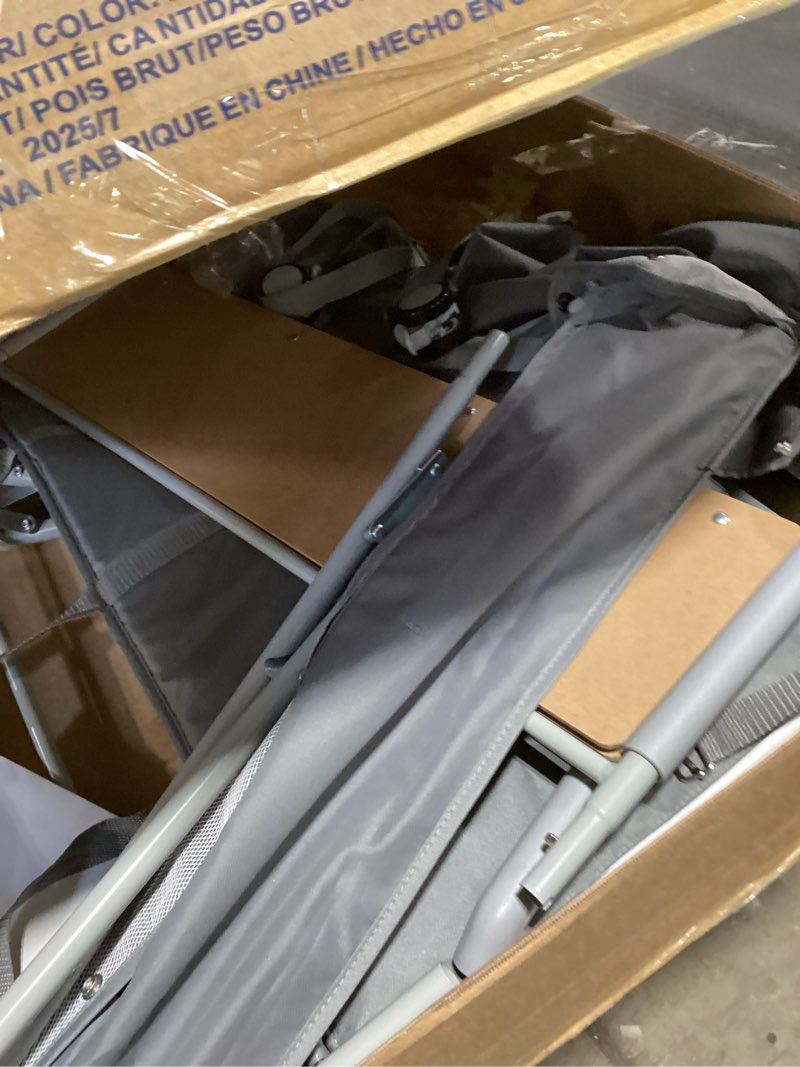 Condition photo showing Good Condition for Baby Changing Table Portable Folding Diaper Changing Station with Wheels, Adjustable Height Mobile Nursery Organizer with Safety Belt and Large Storage Racks for Newborn Baby and Infant, Gray Grey