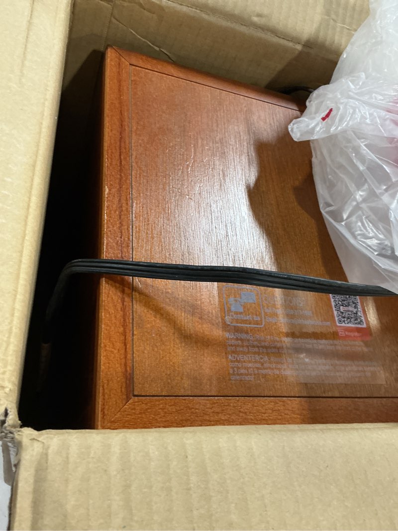 Condition photo showing As Is for Dr Infrared Heater Portable Space Heater, Original, 1500-Watt, Cherry (Pack of 1)