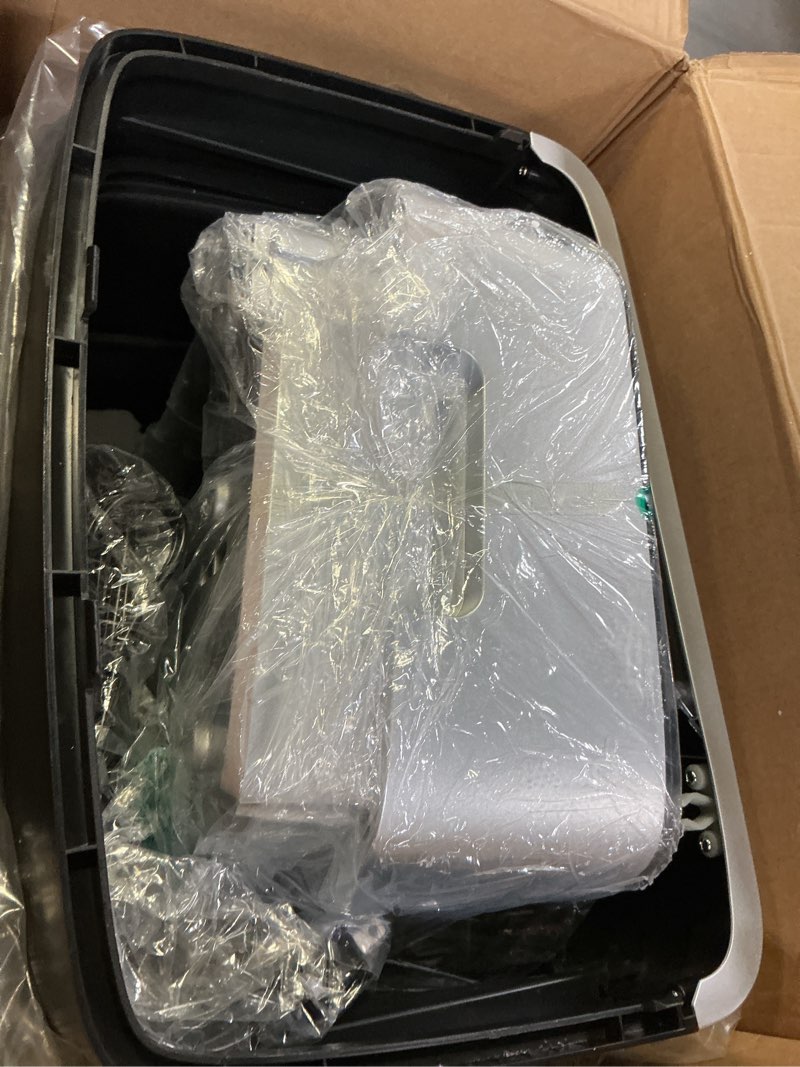 Condition photo showing Good Condition for bonsen 14-sheet paper shredder for home office, heavy duty cross cut shredder with 5.3 gal pullout bin, quiet shredder for cds/credit card/staple, p-4 security, anti-jam system 14-sheet cross cut