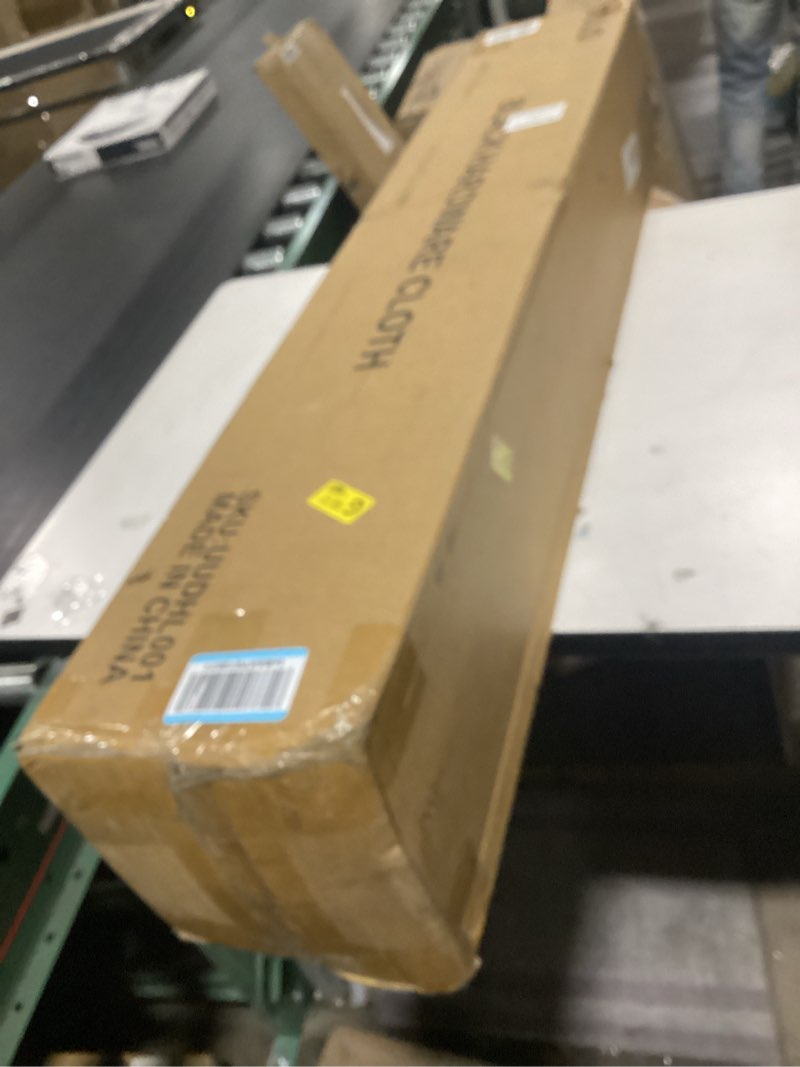 Condition photo showing As Is for Hardware Cloth 1/2 inch 48" x 100' ft Black Mesh -19 Gauge Black Vinyl Coated Welded Wire Mesh Roll PVC Coated Welded Wire Fence Chicken Wire Fencing Mesh Roll 1/2 inch 48" x 100 ft 19Ga Black