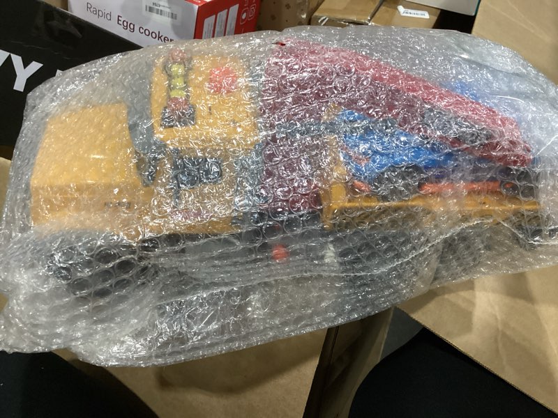 Condition photo showing Good Condition for dwi dowellin kids toys for 3 4 5 6 7 years old boys, 15" large tow truck toy,friction powered transport truck crane toy with lights and sounds,with roadster,toddlers gifts