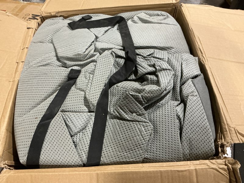 Condition photo showing As Is for dikasun 5th wheel rv covers 40' ~ 44', fifth wheel travel trailer cover with 7-ply layers windproof waterproof toy hauler camper cover rv skirting for winter protection 40' ~ 44' 5th wheel rv cover