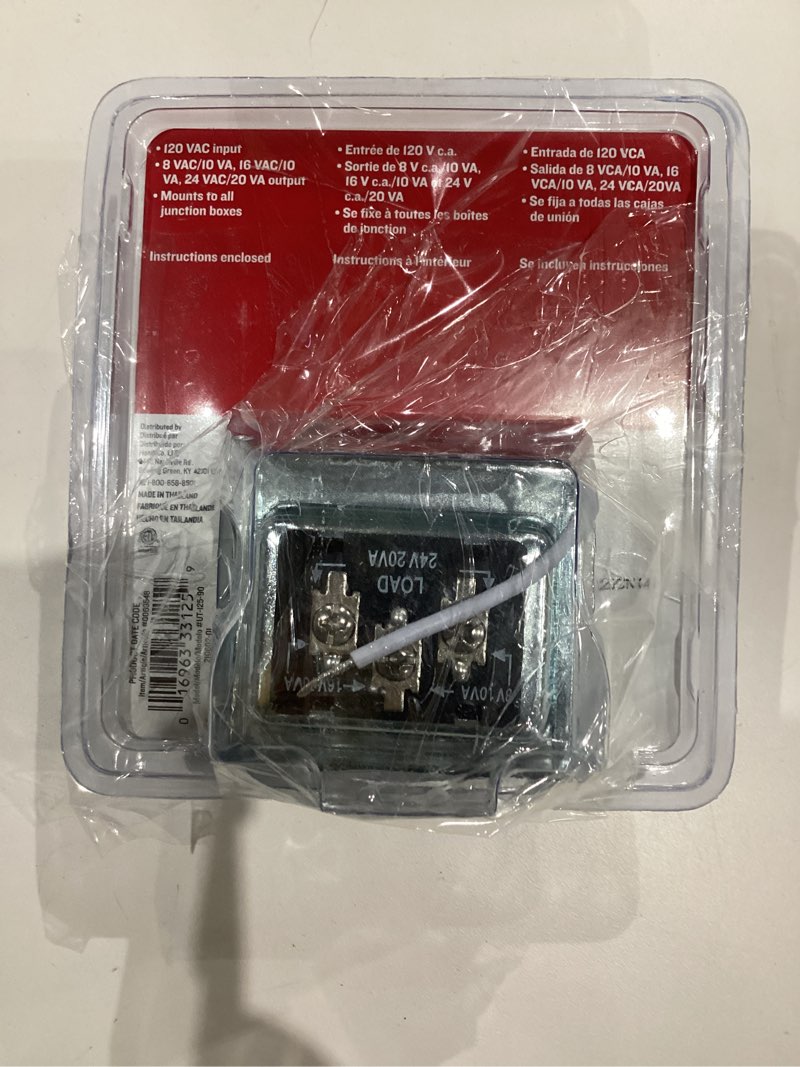 Condition photo showing Good Condition for utilitech multiple colors/finishes doorbell transformer