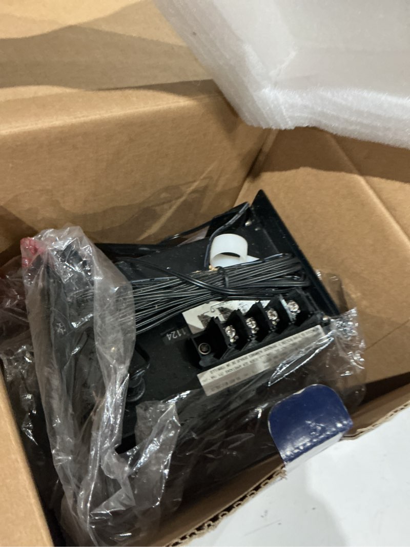 Condition photo showing As Is for harbor breeze 300 -watt multi-tap transformer landscape lighting transformer with digital timer