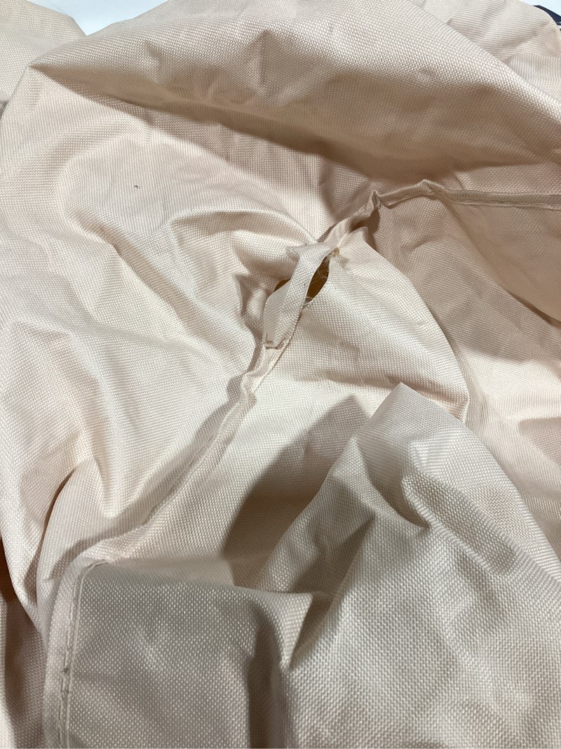 Condition photo showing Good Condition for style selections tan polyester patio furniture cover for chaise lounge
