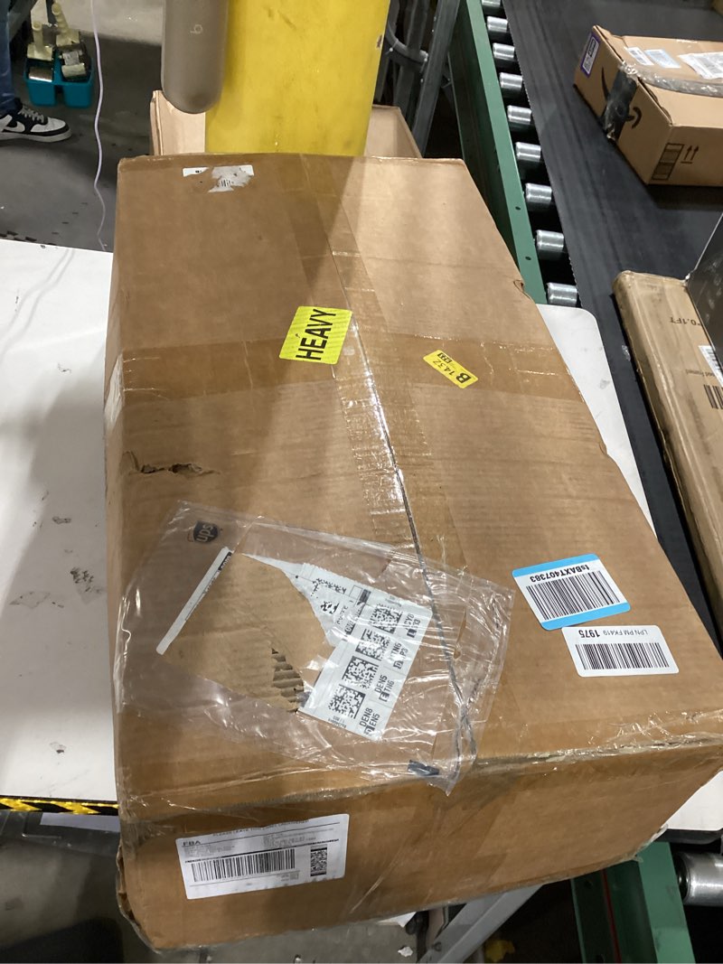 Condition photo showing New/Like New for Baseball Batting Cage - Large 22x12x10ft Heavy-Duty Portable Baseball Practice Net with Pitching Machine Hole for Backyard Training - Adults & Youth