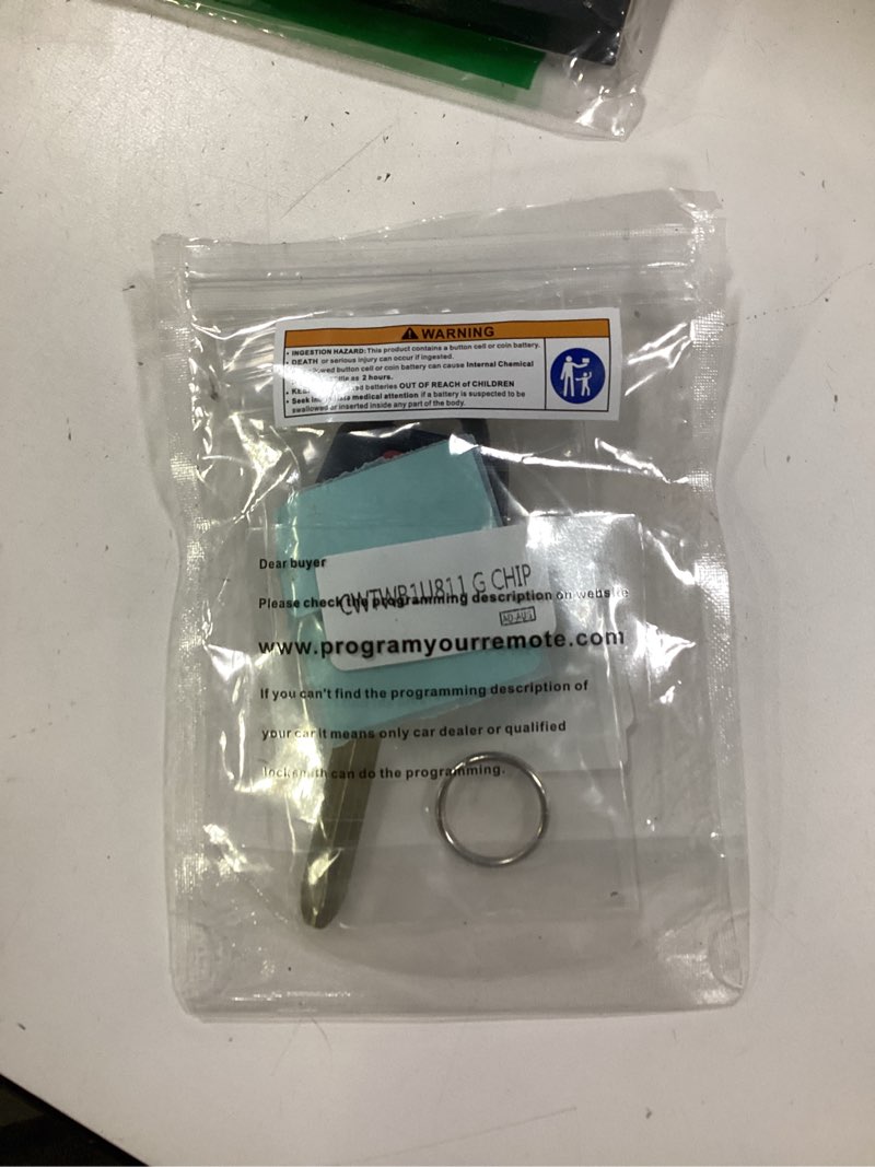 Condition photo showing Good Condition for Key Fob Remote Replacement Compatible with Subaru Impreza WRX Forester XV Crosstrek Outback Legacy with G Chip Keyless Entry Remote Car Key?CWTWB1U811?
