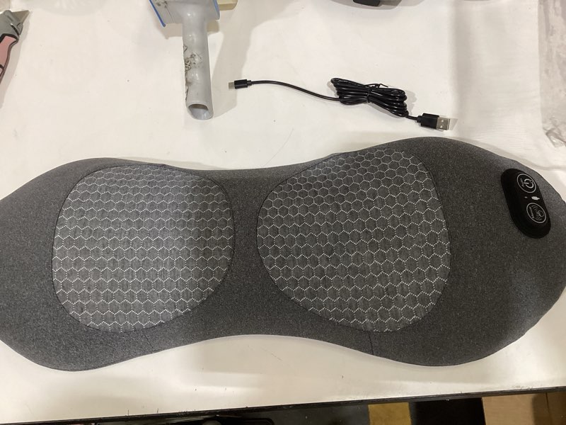 Condition photo showing Good Condition for 3-in-1 electric back massager pillow, rechargeable lumbar support cushion with heat vibration