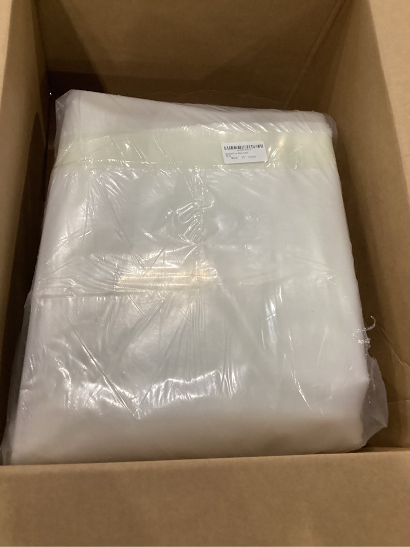 Condition photo showing New/Like New for BobbleT 6 Mil Clear Ice Rink Liner – Heavy-Duty Backyard Ice Skating Rink Sheet, Leak-Proof & Tear-Resistant Plastic Liner for DIY Winter Family Skating Training or Hockey Practice, 2 Sizes Avaliable 25*45ft