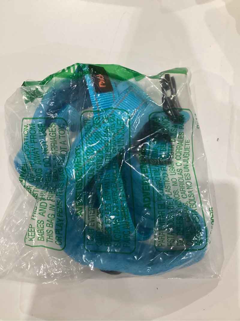 Condition photo showing Good Condition for Didog Soft Flannel Padded Dog Vest Harness, No Pull/Quick Fit Reflective Dog Strap Harness, Easy for Training Walking (L:Chest 26-32", Blue) L:chest 26-32" Blue