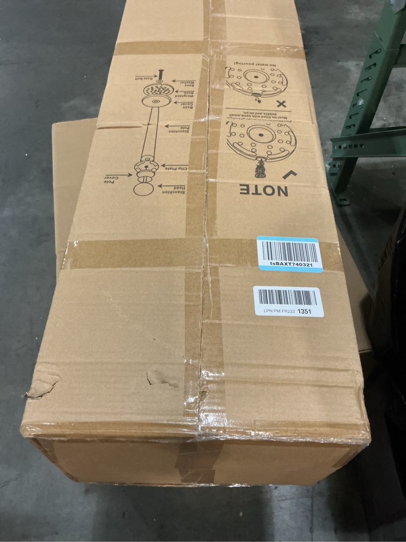 Condition photo showing New/Like New for 6PCS Stanchion Post, Crowd Control Barriers, 5 ft Red Velvet Rope Red Carpet Ropes and Poles, Stainless Steel Gold Stanchions Used for Theaters, Parties, Wedding, Exhibition