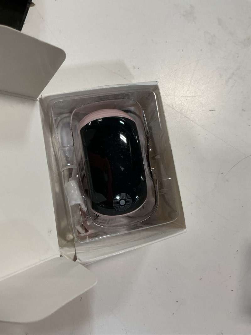 Condition photo showing Good Condition for rechargeable pulse oximeter with respiration, pink oled display fingertip oxygen monitor, track spo2 pulse rate pi and rr, fast accurate reading lanyard included for home and outdoor sports