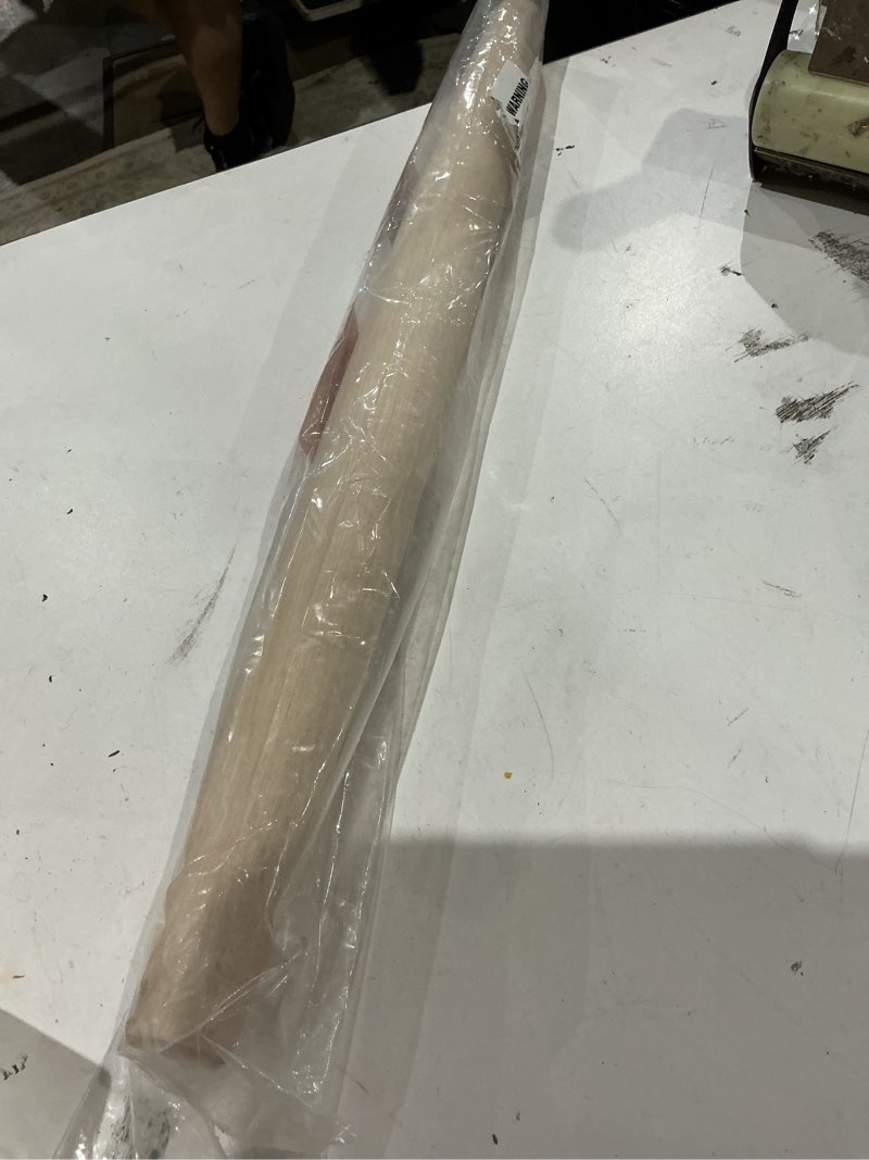 Condition photo showing Good Condition for j.k. adams french tapered rolling pin, wooden baking dowel, 20.5" x 1.75" | tapered maple french rolling pin offers precise palm control for rolling pastries and delicate doughs 20-1/2-inch-by-1-3/4-inch
