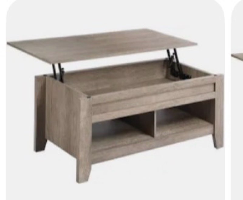 yaheetech lift top coffee table