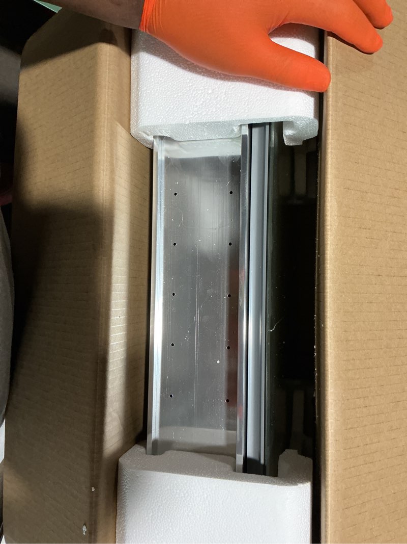 Condition photo showing Good Condition for kohler cb-clr1620fs frameless bathroom mirror medicine cabinet, single door, rectangular beveled edge frame, bathroom cabinet mirror, adjustable shelves, 16 in. w x 20 in. h beveled edge 16 in. x 20 in.