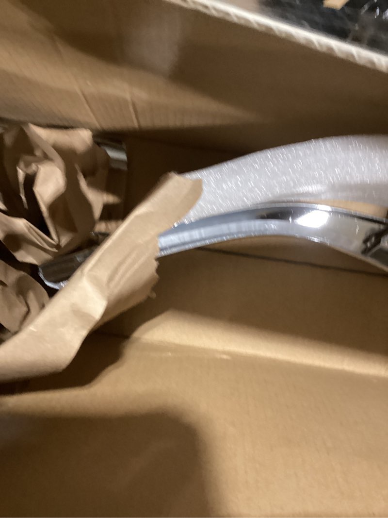 YHTAUTO Front Left Driver Side Bumper Grille Trim Strip Compatible with Mazda CX-3 2016-2022, Chrome