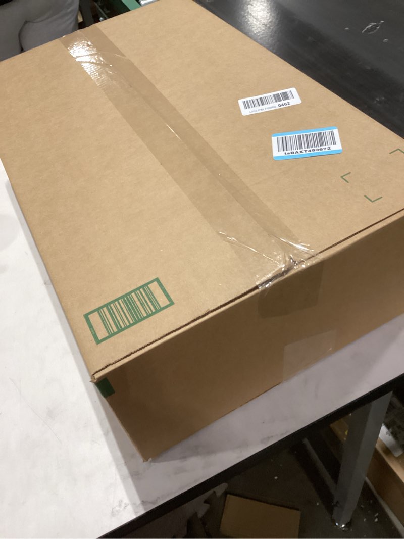 Condition photo showing Good Condition for Sunbox Cordless Bamboo Roman Shade Blind, Woven Wood Roman Shades, Light Filtering Natural Bamboo Shades for Windows, French Doors, 22.5" W x 64" H, Pearly White 22.5"W x 64"H Pearly White