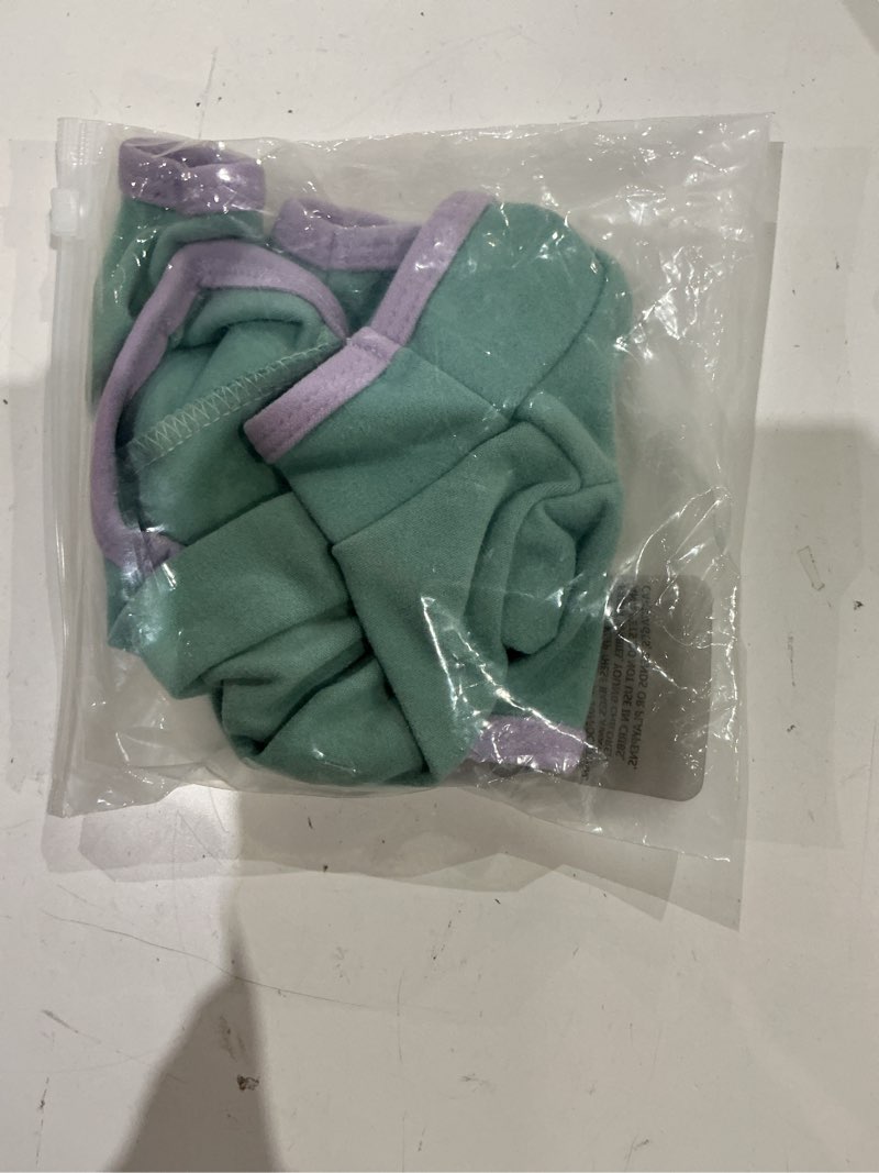 Condition photo showing As Is for dentrun cat clothes for hair control with hair sticky fabric - soft recovery suit & breathable lint-resistant cat sweater for cats only, kitten onesie pajamas, xs, bean green x-small green