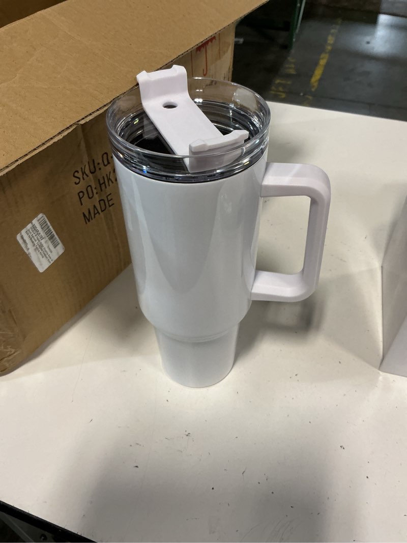 Condition photo showing New/Like New for agh 40 oz sublimation tumblers with handle 4 pack stainless steel insulated tumblers blanks water bottle travel cups