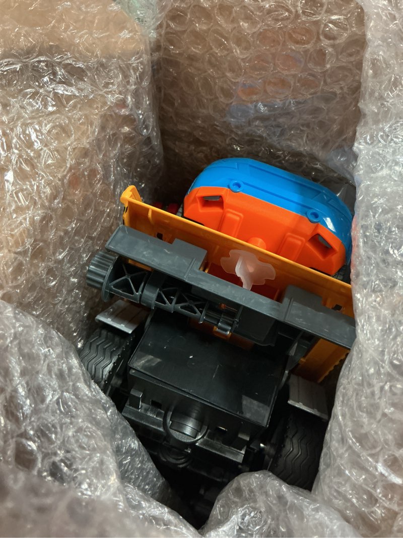Condition photo showing Good Condition for dwi dowellin kids toys for 3 4 5 6 7 years old boys, 15" large tow truck toy,friction powered transport truck crane toy with lights and sounds,with roadster,toddlers gifts