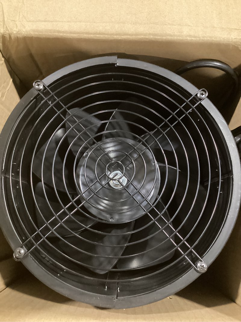 Condition photo showing As Is for 1/4 HP Inflatable Tube Man 200W Air Blower Fan (9''Diameter) for Wacky Waving Dancing Guy Inflatable Tube Man