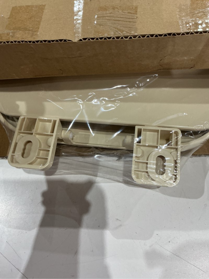 Condition photo showing Good Condition for highcraft premium elongated toilet seat with adjustable hinges - molded plastic toilet seat - fits standard elongated toilets - oval seat in bone/beige elongated bone