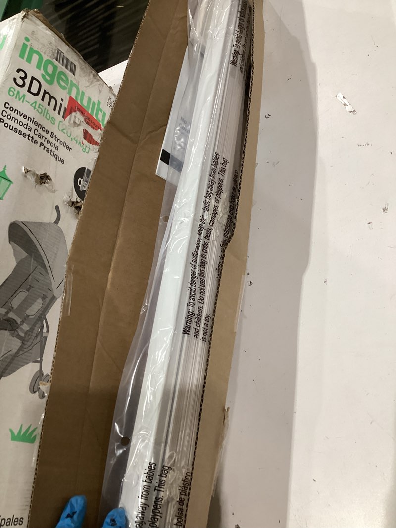Condition photo showing Good Condition for lazblinds no tools no drill 1" vinyl mini blinds, cordless blinds for windows, light filtering horizontal window blinds & shades, 29" w x 64" h, white cordless-white 29" w × 64" h