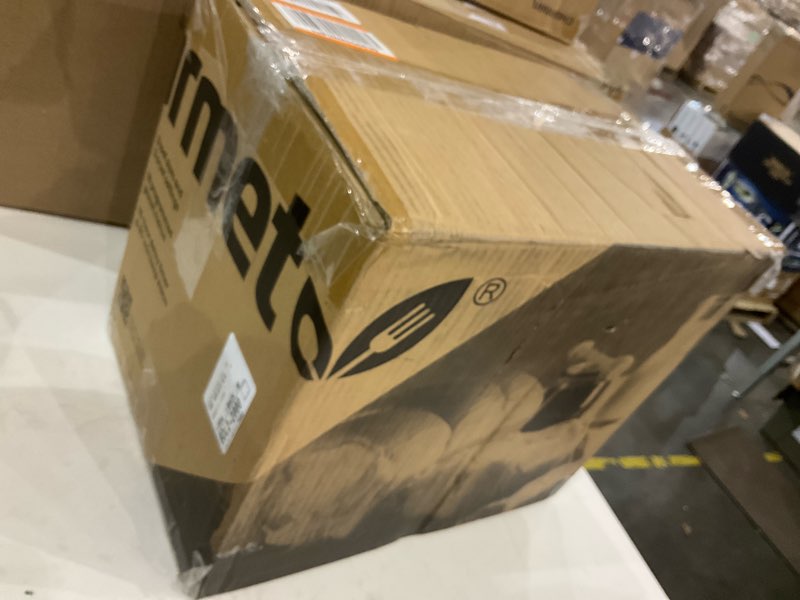 Condition photo showing As Is for Elite Gourmet Programmable Bread Maker, 2 lb Loaf, 3 Sizes, 19 Presets incl. Gluten-Free, Dough & Jam, Delay Timer, Black