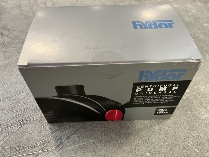 Condition photo showing New/Like New for Hydor 700 Universal Pump, 185 GPH - Original Seltz L40 L40, 700 GPH