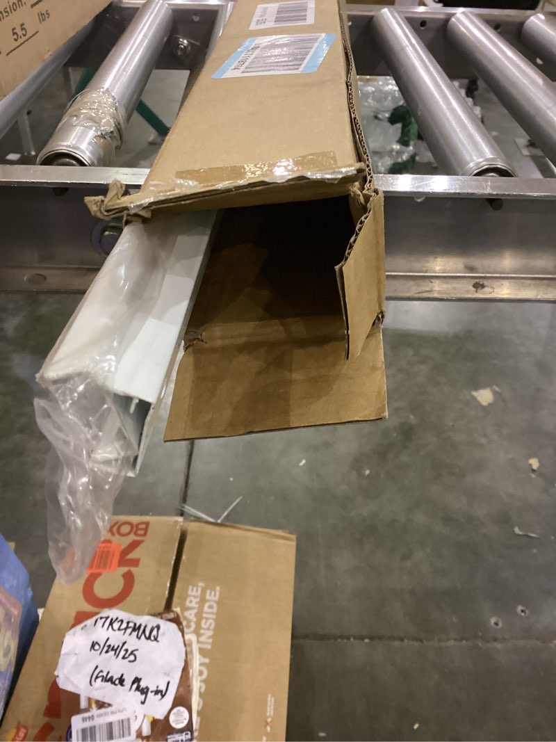 Condition photo showing As Is for 2 Set 36 inch Bifold Closet Door Hardware Kit – Total 72" Tracks, Complete Set for Bi Fold Doors with Track, Brackets, Pivots & Guide Wheels, for Bi-fold Closet Door Hardware Used. 72" Track-2 V Fold