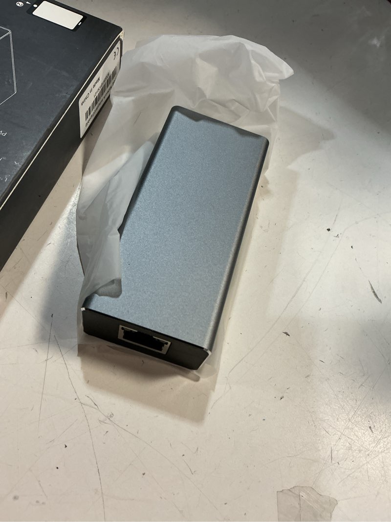 Condition photo showing Good Condition for mokerlink gigabit poe to type-c converter, output usb c 5v/3a or 9v/2.22a with 1000m ethernet, ieee802.3af/at 10/100/1000mbps poe in, pd charging and wired network for tablet/smart phone/laptop