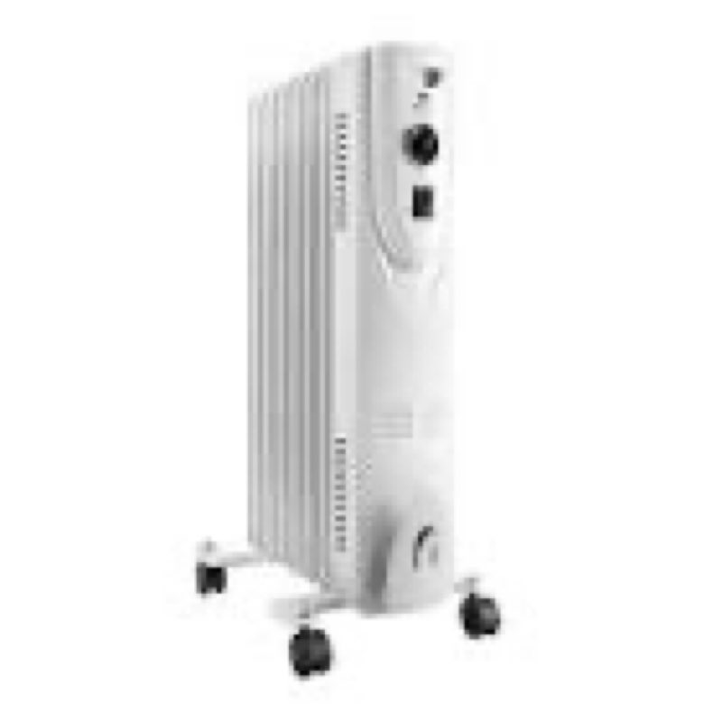 visionair oil- filled heater 1500 -watt oil-filled radiant utility indoor electric space