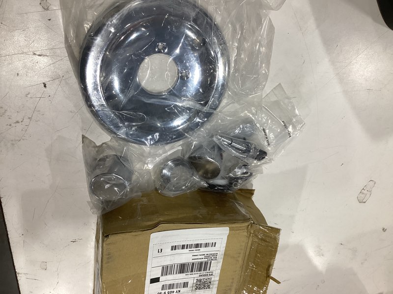 Condition photo showing Good Condition for shower handle renovation repair trim kit compatible with delta rp6046, single handle trim kit compatible with delta 600 series shower valve(lever,chrome) chrome lever