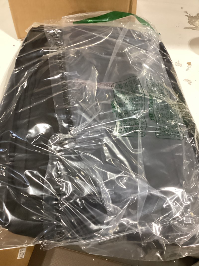 Condition photo showing New/Like New for similiar product blackjansport laptop backpack - computer bag with 2 compartments, ergonomic shoulder straps, 15” laptop sleeve, haul handle - black one size black