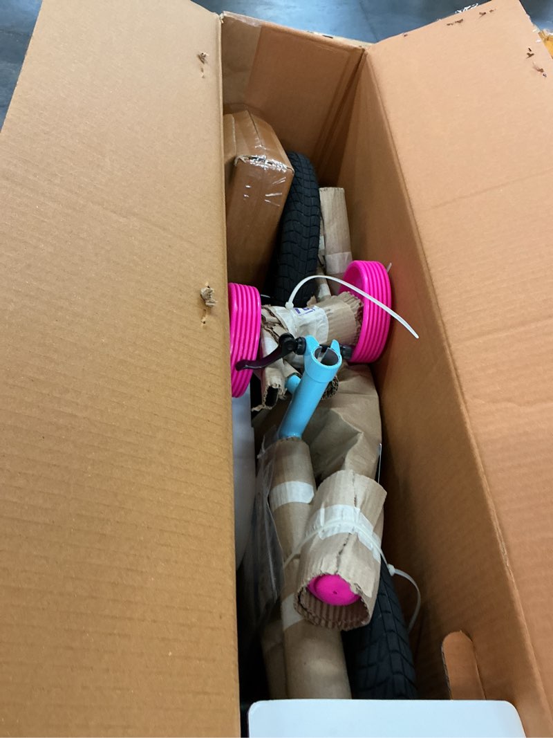 Condition photo showing New/Like New for concord 16  kids  bike  blue and pink  fits riders 42 -48   unisex